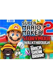 Super Mario Maker 2 Story Mode Walkthrough With Brick Show Brian