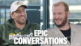 Aaron Rodgers and Bon Iver's Justin Vernon Have an Epic Conversation