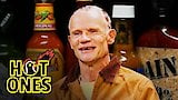 Flea Is Red Hot While Eating Spicy Wings