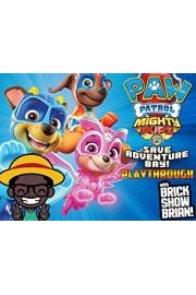 Paw Patrol Mighty Pups Save Adventure Bay Playthrough With Brick Show Brian