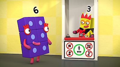 Watch Numberblocks Season 4 Episode 20 - Divide and Drive Online Now