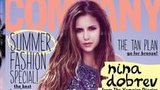 Nina Dobrev Covers Company Magazine
