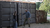 Shipping Container Into Instant Backyard Retreat