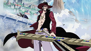 Watch One Piece Season 8 Episode 470 The Great Swordsman Mihawk Luffy Comes Under The Attack Of The Black Sword Online Now