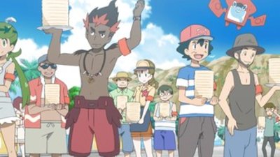 Watch Pokemon Season 20 Episode 13 Racing to a Big Event Online Now